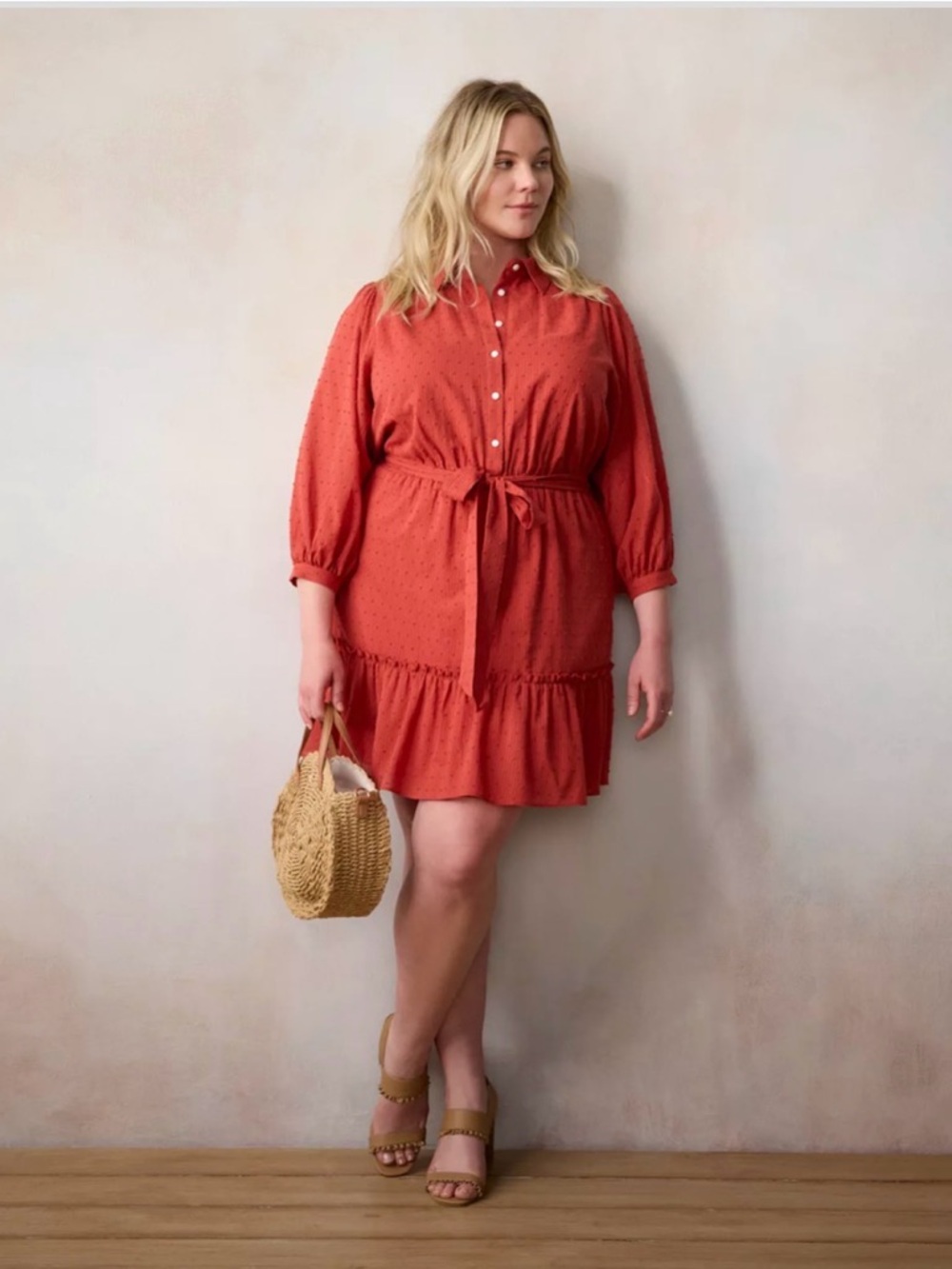 LC Lauren Conrad Mini Shirtdress